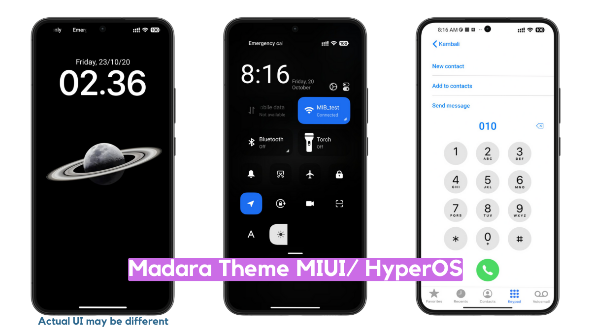 Madara Theme MIUI